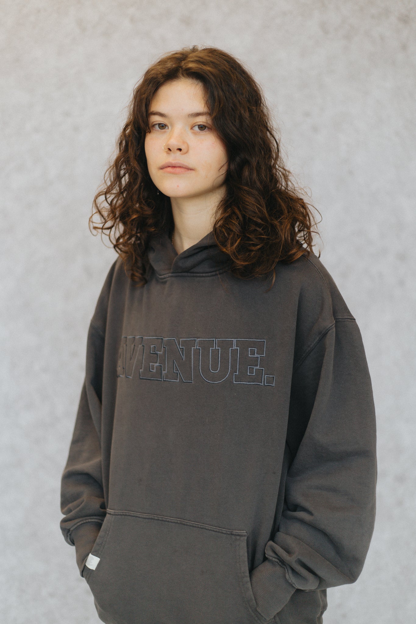 Avenue Hoodie Ton Sur Ton