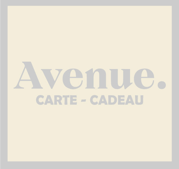 Carte-Cadeau Avenue.